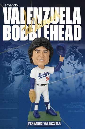 Fernando Valenzuela 2025 Dodgers Bobblehead SGA